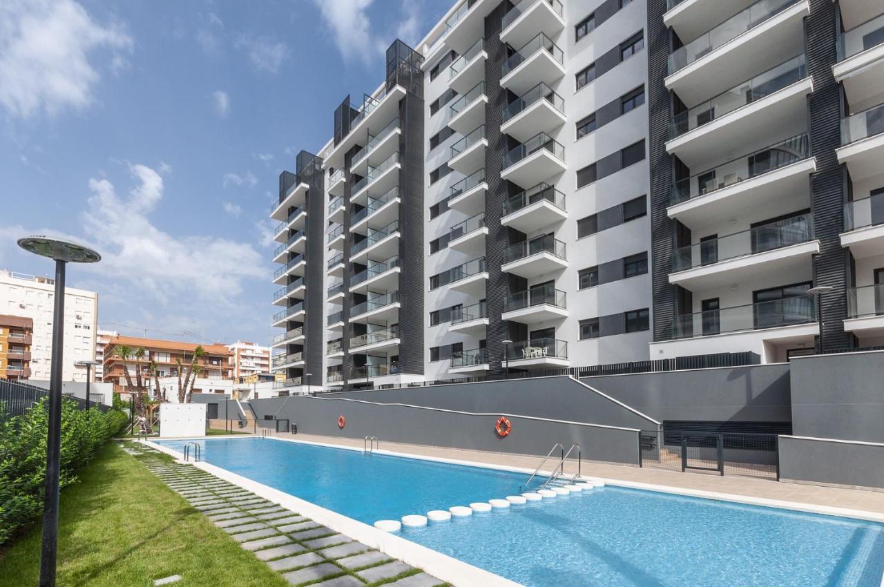 Apartamento AG Residencial El Alamo Playa de Gandía Exterior foto